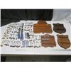 Image 1 : large lot of decorative spoons and decorative spoon display racks