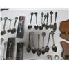 Image 7 : large lot of decorative spoons and decorative spoon display racks