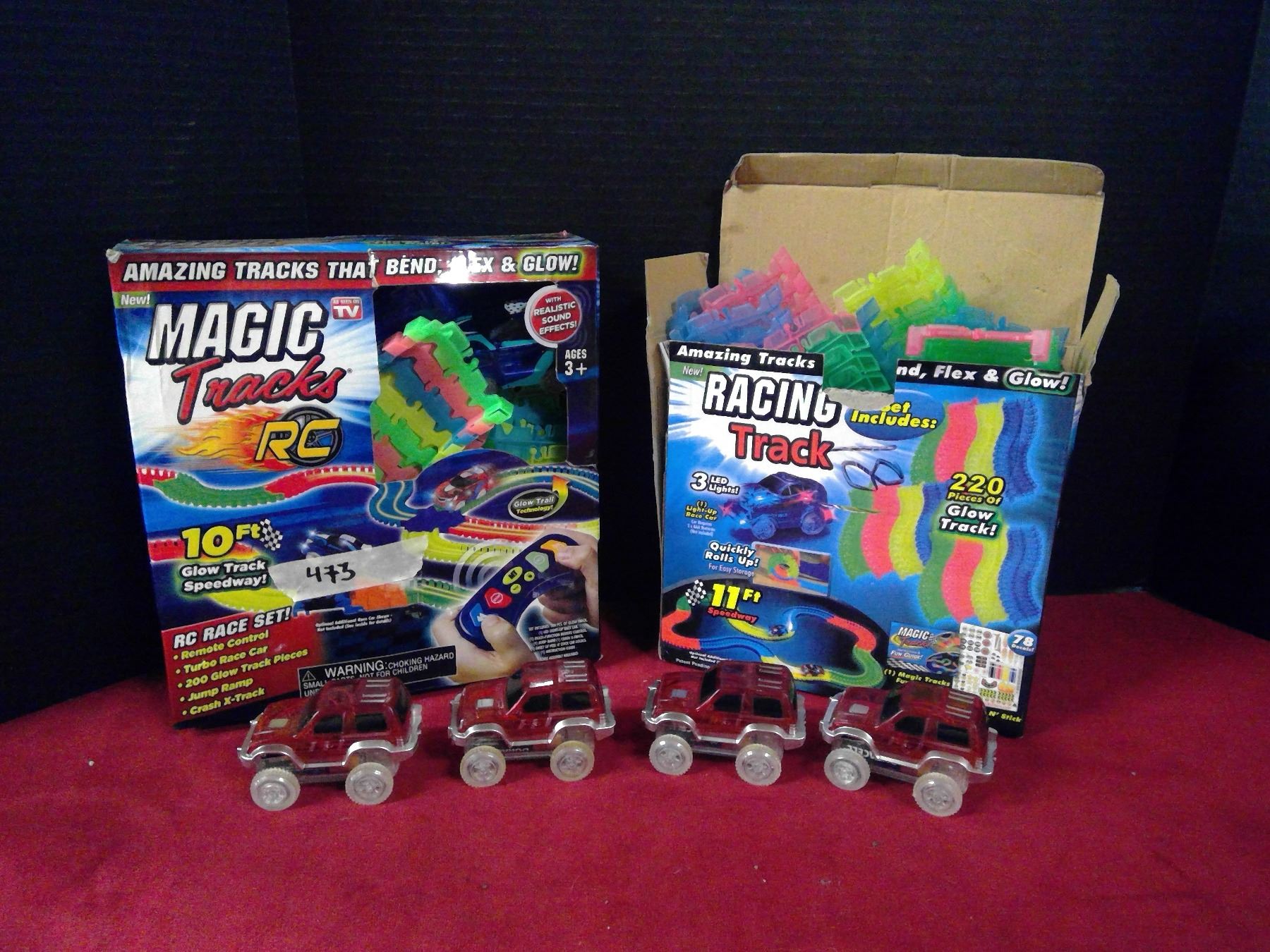 Rc Magic Rags Magic Tracks & Racing Tracks RC- Cars Included - Opened - Schmalz Auctions