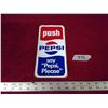 Image 1 : Vintage Pepsi Decal/Sticker 9.5 x 4.5 inches
