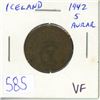 Image 1 : Iceland. 1942 5 Aurar. World War II issue. VF-20.