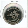 Image 2 : 1976 Swift Current, Sask. Trade Dollar. Saskatchewan Summer Games. Brilliant Uncirculated.