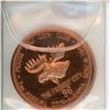 Image 2 : 1967 Moose Jaw Coin Club bronze medal that celebrates the 3rd Annual Coin-A-Rama as well as the Cent