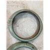 Image 3 : pair of Chrysler product headlight rings, 1930-40?