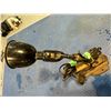 Image 2 : small adjustable steel lamp w/ cast bade, works