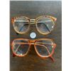 Image 1 : 2 Pairs of Vintage Reading Glasses