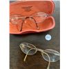 Image 1 : 2 Pairs of Vintage Reading Glasses and 1 case