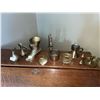 Image 1 : 10 pieces of vintage brass, decor.