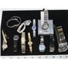 Image 1 : Lot of Assorted Watches – Caravelle, Accura, &1 Custom made Cardinal Swarovski Crystal Watch