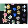 Image 3 : Large lot of Earrings – lots of floral patterns