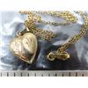 Image 2 : Gold Filled Heart compartment Pendent and Necklace