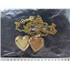 Image 3 : Gold Filled Heart compartment Pendent and Necklace