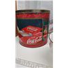 Image 3 : 2 Christmas tins - 1 Coca-Cola &  decorative "2000" dish