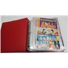 Image 1 : Binder of various vintage comics - Archie comics, Alf, Bugs Bunny, etc.