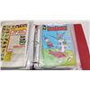 Image 4 : Binder of various vintage comics - Archie comics, Alf, Bugs Bunny, etc.