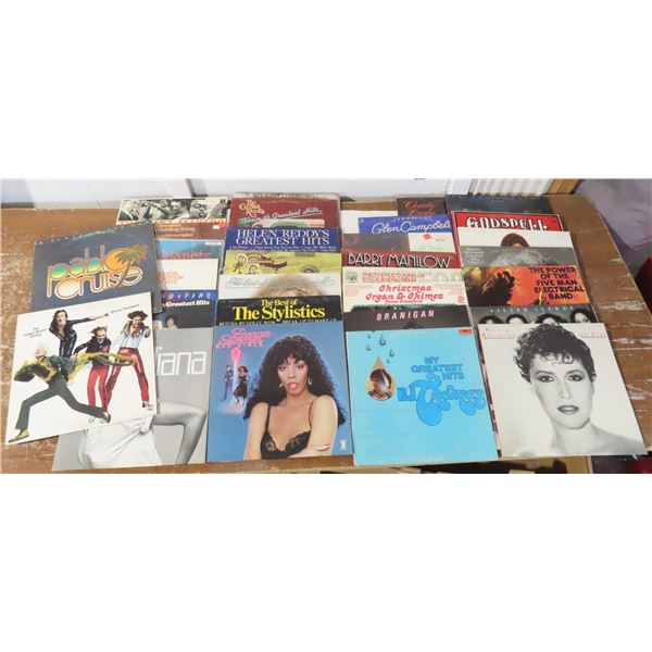 30 Assorted Vinyl records