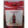 Image 1 : 24”x 37.5” Folding Coca-Cola Sign