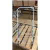 Image 2 : White Metal Grocery Cart