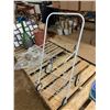 Image 3 : White Metal Grocery Cart