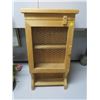 Image 1 : Wooden shelf cabinet - 12.5"x6"x24"H