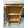 Image 3 : Wooden shelf cabinet - 12.5"x6"x24"H