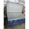 Image 5 : large blue trunk - 46"x23.5"x28.5"H