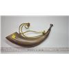 Image 1 : Natural horn, made of bull horn