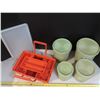 Image 2 : Set of Vintage Tupperware Kitchen Storage Containers