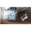 Image 5 : lot of horse supplies - saddle, 2 saddle stands, blanket, brushes, bits, etc.