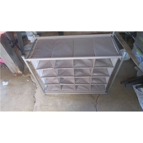 fabric storage shelf - 32 x13.5 x26 