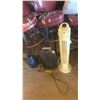 Image 1 : tower fan, heater and humidifer