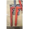 Image 2 : assorted pipe wrenches