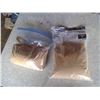 Image 1 : one new bag, one zip lock bag of walnut shell media.For vibratory tumblers