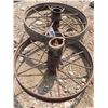 Image 2 : 2 Metal Tires 28" diameter