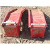Image 3 : Pair of Red Aluminum car ramps