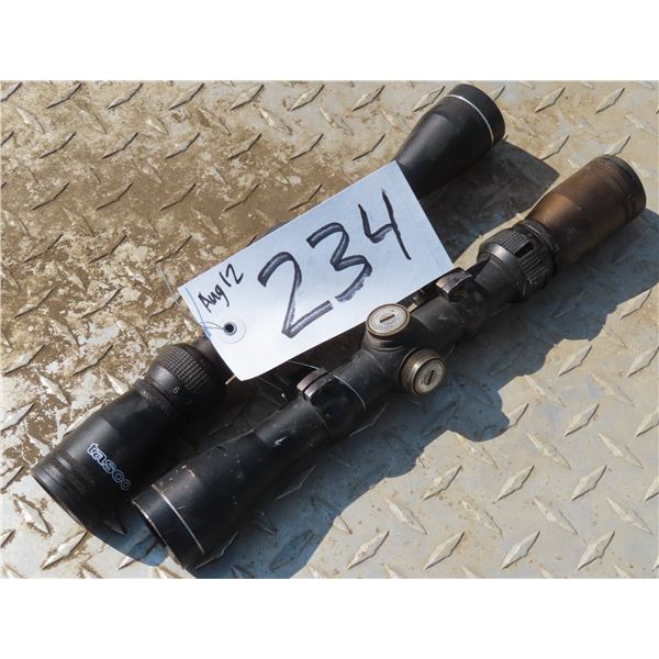 2 Tasco scopes