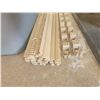 Image 3 : 319 – Assorted Wood Pieces 2x4 and 2x6 and Plastic Enclosures for corrugated plastic roofing such as