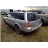 Image 3 : 2001 Volkswagen Passat Station Wagon Has Keys VIN WVWVD23B61E312282