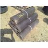 Image 1 : 6 rolls black fiberglass roofing/exterior wall building paper 3' width 10 " diameter