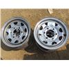 Image 2 : Set of 4 14" Rims - Mags 6x 5 3/8"