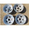 Image 2 : 4 Chrome 15" Rims - 5 x 4 3/4"