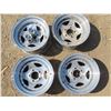 Image 2 : 4 Chrome 15" Rims - 5 x 4 3/4"