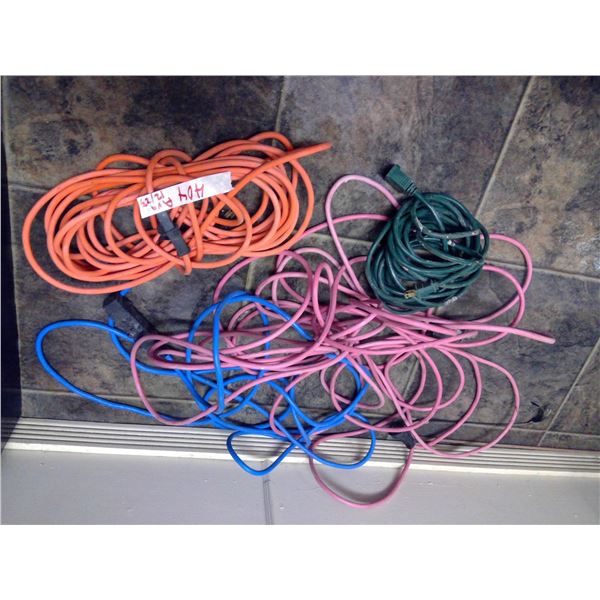 4 Extension Cords