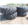 Image 1 : Set of 4 Tractor tires 710/70R42 Goodyear Super Traction Radial