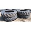 Image 3 : Set of 4 520/85R46 Goodyear Super traction radial tractor tires