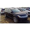 Image 2 : 2003 Nissan Murano SL AWD no key sk plated  VIN JN8A208W93W218186