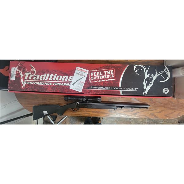 Traditions Buckstalker XT Rifle w/ scope .50 cal s/n 14-13-007756-18 *PAL required to purchase* Like