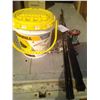 Image 1 : 2 fishing rods/reels and bait bucket