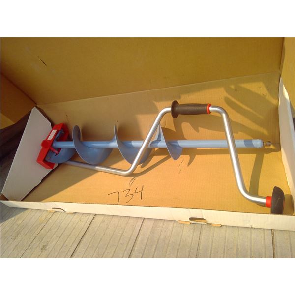 Hand ice auger