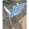 Image 3 : Blue outdoor folding chair